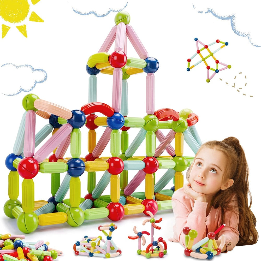 O Brinquedo® - Blocos De Construção Magnéticos