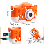 O Brinquedo® - Câmera Digital Infantil Hd 1080P 20Mp Com Carregador Usb E De Selfie Embutida