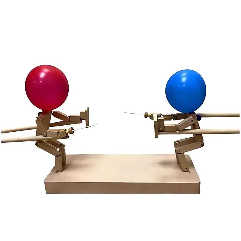 Balloon Battle™ - Jogo de Batalha de Robôs de Madeira