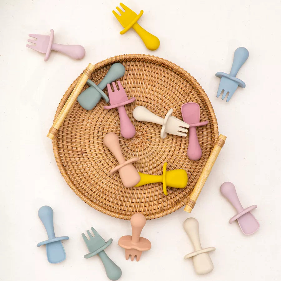 O Brinquedo® - Minimax Alimentador Kit De Utensílios Silicone Para Bebês