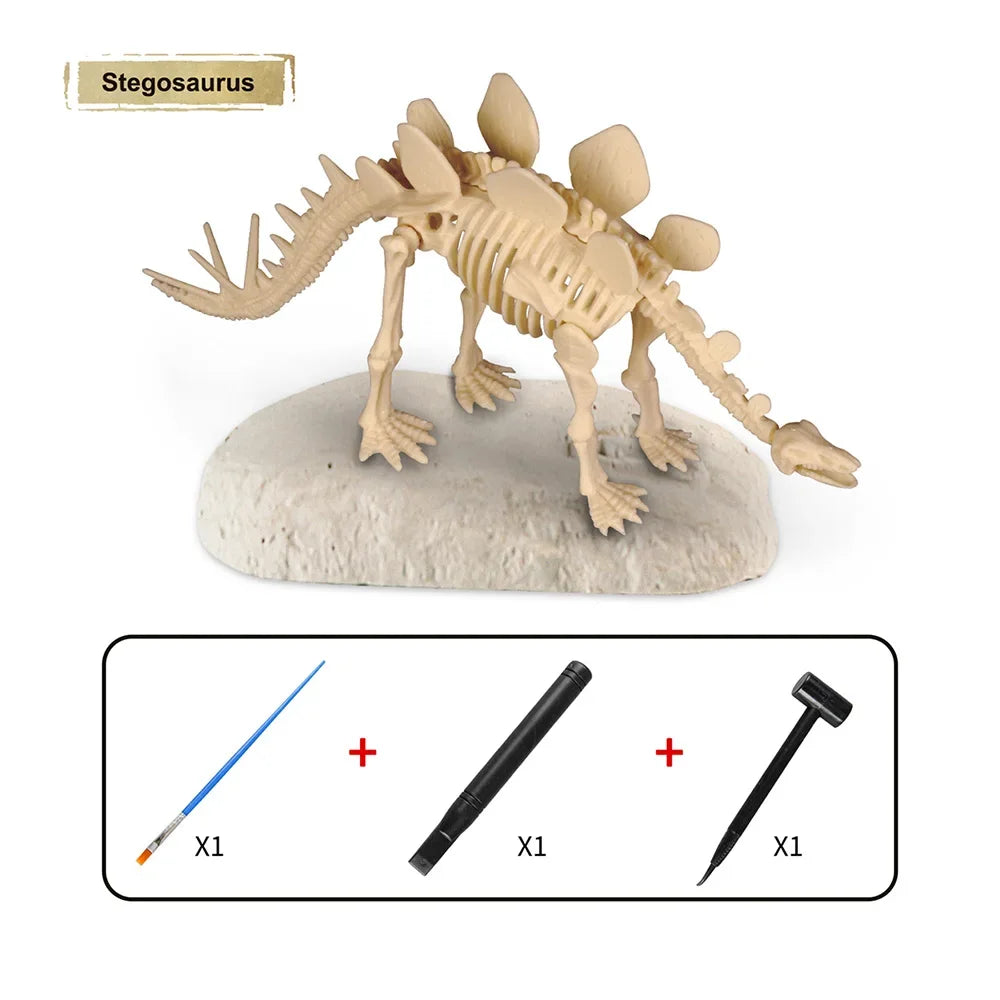 Kit de Escavação de Fósseis de Dinossauros - DinoDig™