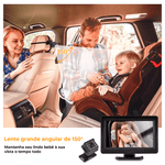 O Brinquedo® - Carbaby™ Monitor Lcd Hd De 4 3’ Com Visão Noturna