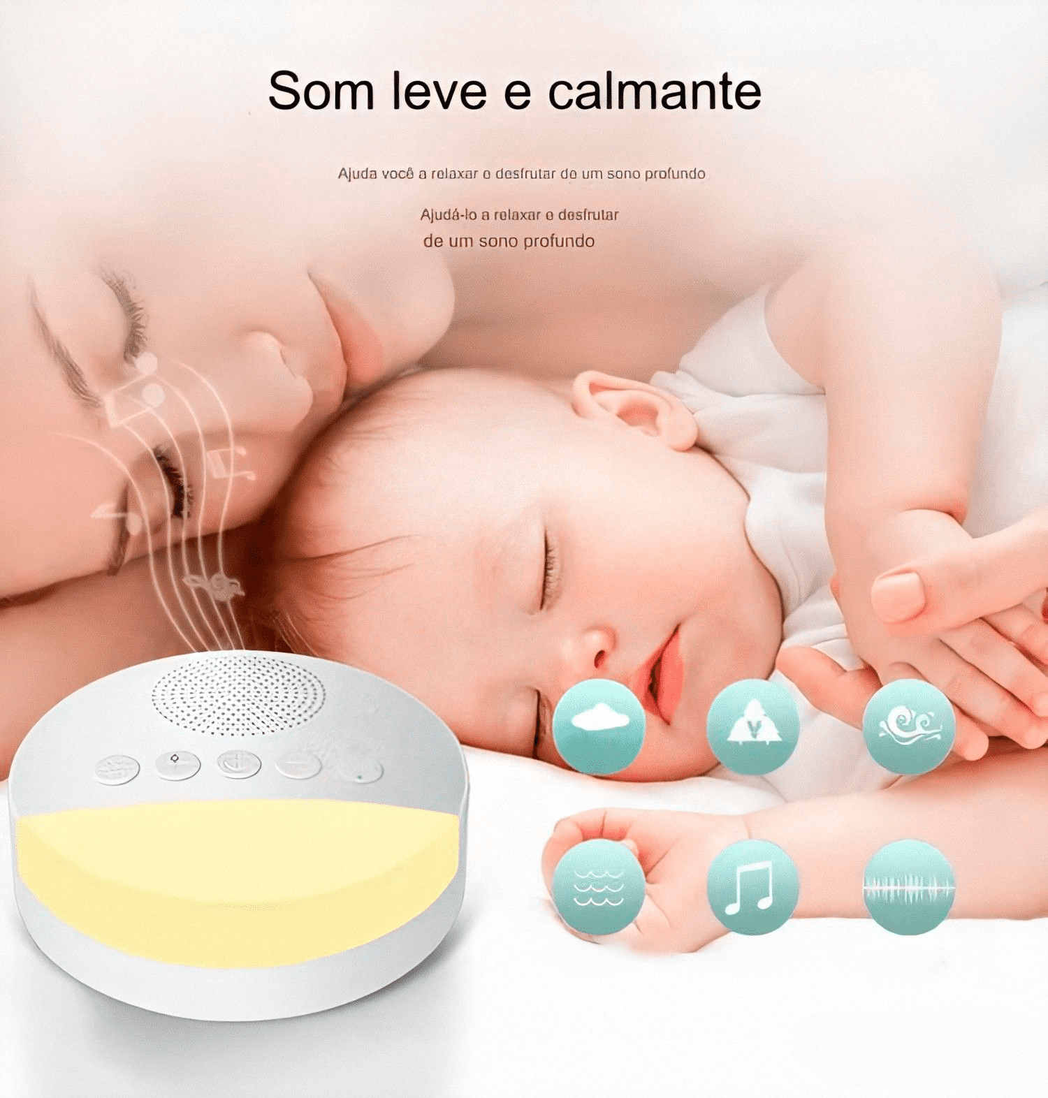 O Brinquedo® - Monitor De Sono Inteligente Para Bebê