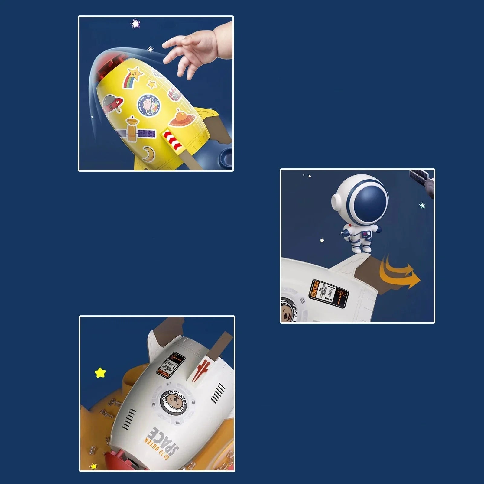 O Brinquedo® - SplashRocket™ - Lançador de Foguetes de Pressão de Água