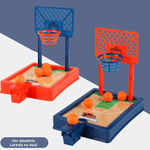 O Brinquedo® - Mini Basquete De Mesa Infantil Cor Aleatória Laranja Ou Azul Jogos Mesa