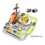 O Brinquedo® Adventuretrack - Pista De Carros Interativa 2 (22X22X16Cm [2 Carros])
