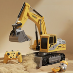 O Brinquedo® - MegaDig Controle Total - Escavadeira de Controle Remoto
