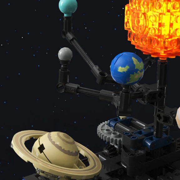 O Brinquedo® - Explorando o Cosmos™ - Conjunto de Blocos de Construção do Sistema Solar