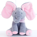 O Brinquedo® - FoundFante™ - Elefante de Pelúcia Interativo
