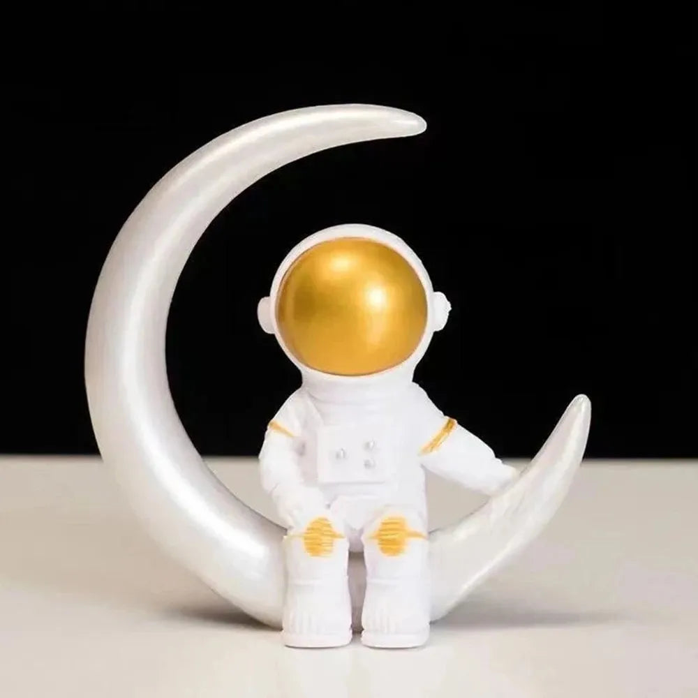 O Brinquedo® - Estatueta De Astronauta 4 Pcs