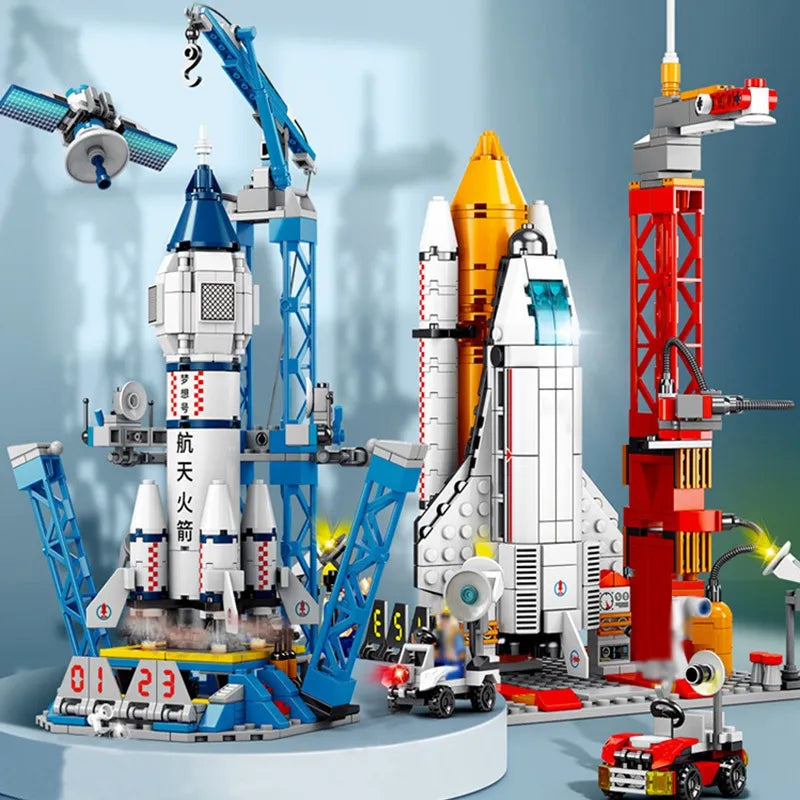 O Brinquedo® - SpaceCraftBlocks™ - Blocos de Construção de Nave Espacial