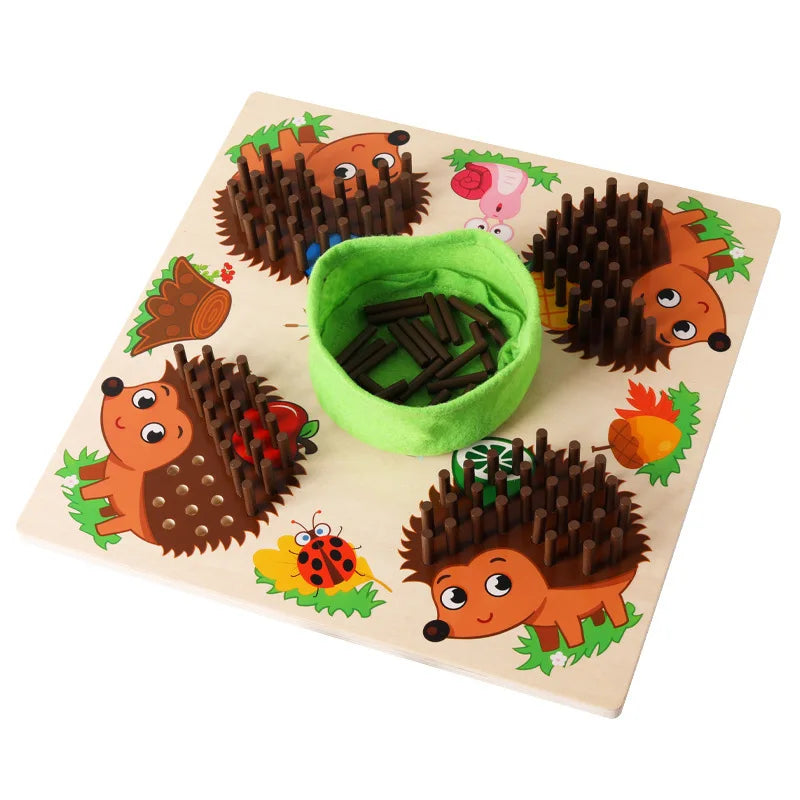 O Brinquedo® - Hedgehog Adventure - Jogo de Tabuleiro de Ouriço para Crianças