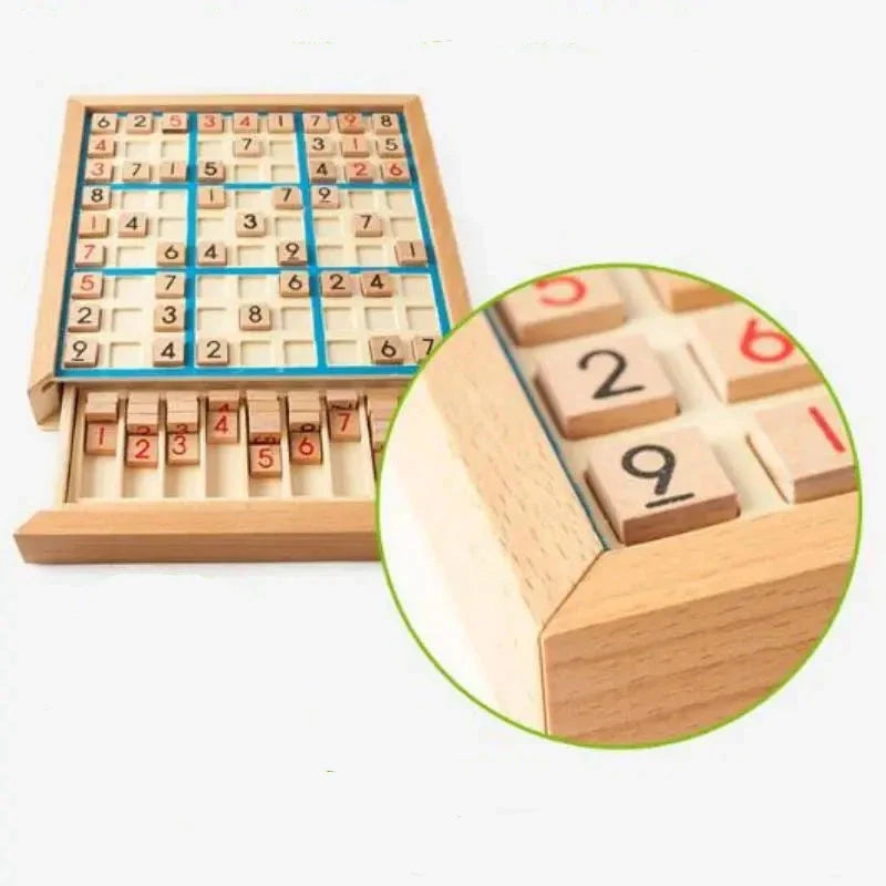 O Brinquedo® - Sudoku Genius - Quebra-cabeças em Madeira