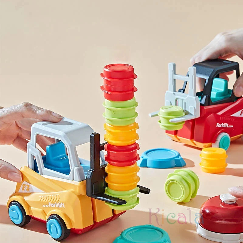 O Brinquedo® - MatchMaster Forklift - Jogo de Coordenação e Estratégia