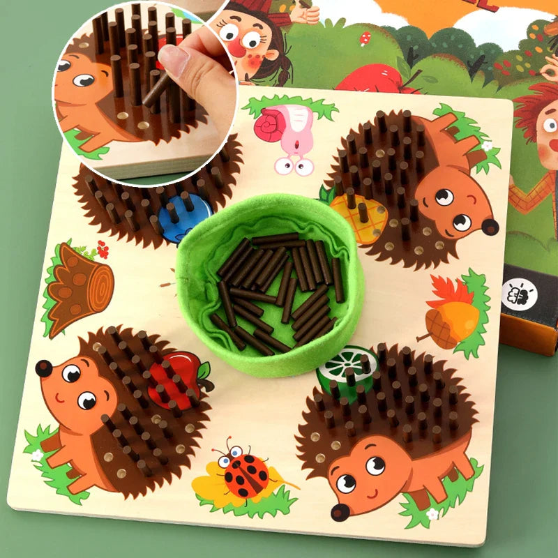 O Brinquedo® - Hedgehog Adventure - Jogo de Tabuleiro de Ouriço para Crianças