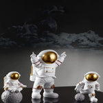 O Brinquedo® - Estatueta De Astronauta 4 Pcs