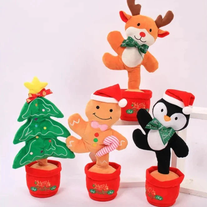 O Brinquedo® - Jinglejoy™ Bonecos Mágicos De Natal Que Dançam E Encantam