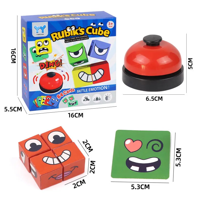 O Brinquedo® - Expressive Cubes Jogo De Expressão
