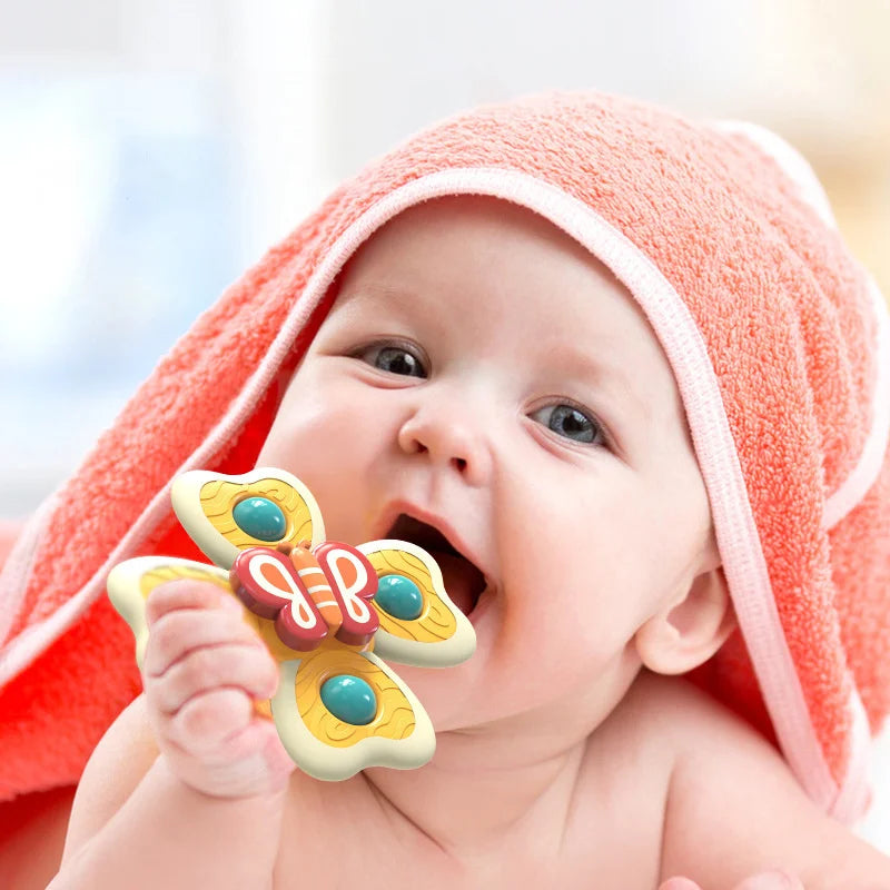 O Brinquedo® - Spin Teether Mordedor Giratório Para Bebês
