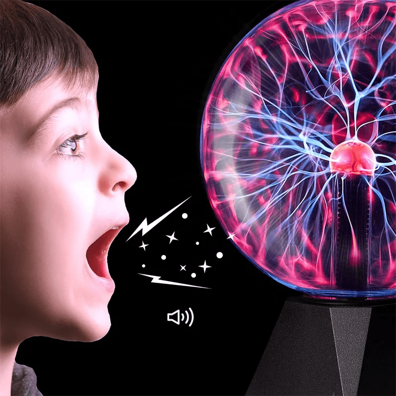 O Brinquedo® - Esfera De Plasma Explosão Luz Magia E Ciência